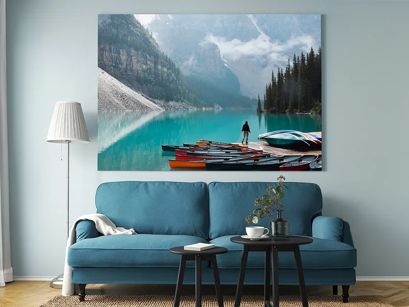 Custom canvas artwork produced in-house by Nerval