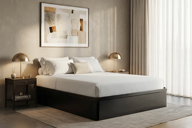 A Nerval platform bed base